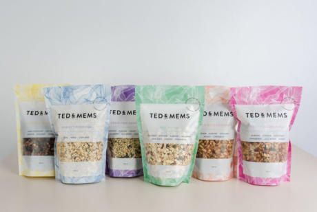 Ted and Mems stand up pouches flexible packaging group.