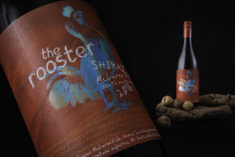 wine label design